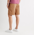 Boglioli - Cotton-Blend Gabardine Shorts - Brown