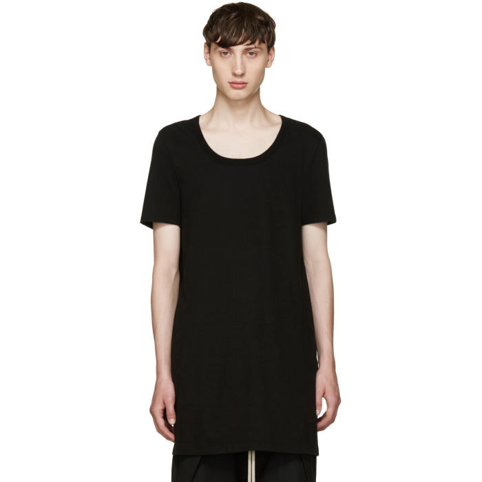 Photo: Rick Owens Black Mastadon T-Shirt