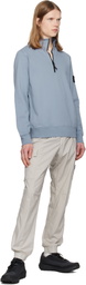 Stone Island Gray 3100031 Stretch Cotton Tela 'Paracadute' Cargo Pants