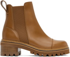 See by Chloé Tan Mallory Chelsea Boots