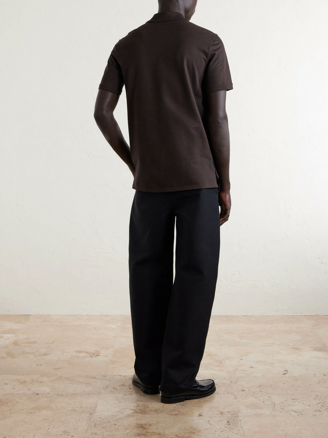 Givenchy - Logo-Appliquéd Cotton-Piquéd Polo Shirt - Brown