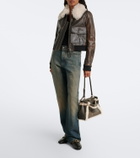 Fendi My Peekaboo® Small leather shoulder bag