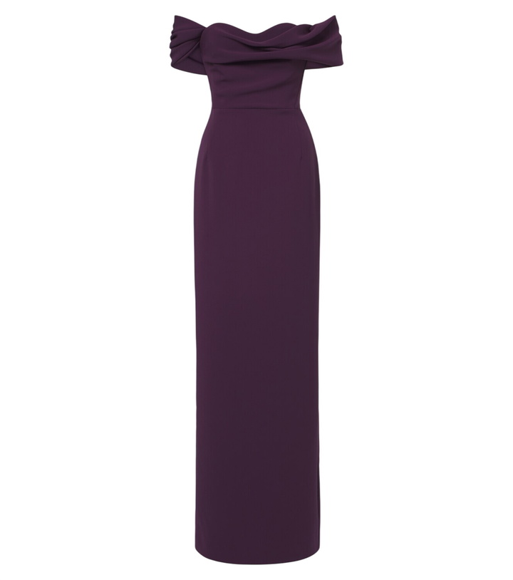 Photo: Carolina Herrera Sofia crêpe gown