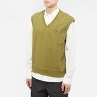 Palmes Men's Leo Jersey Vest in Olive