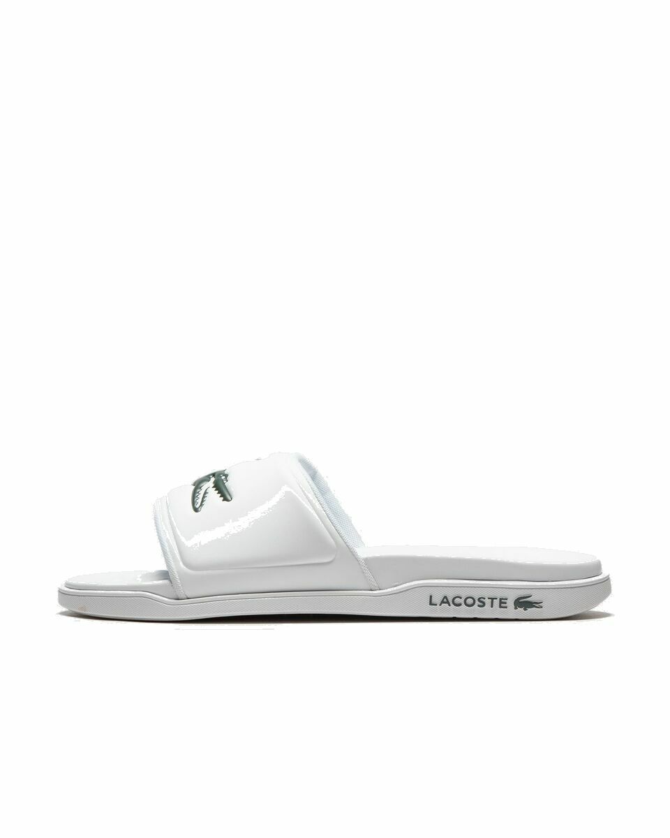Photo: Lacoste Croco Dualiste 0922 1 Cma White - Mens - Sandals & Slides