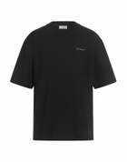Off-white Mens T-shirt in Black