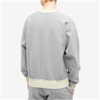 Human Made Men's Contast Sweatshirt in Gray