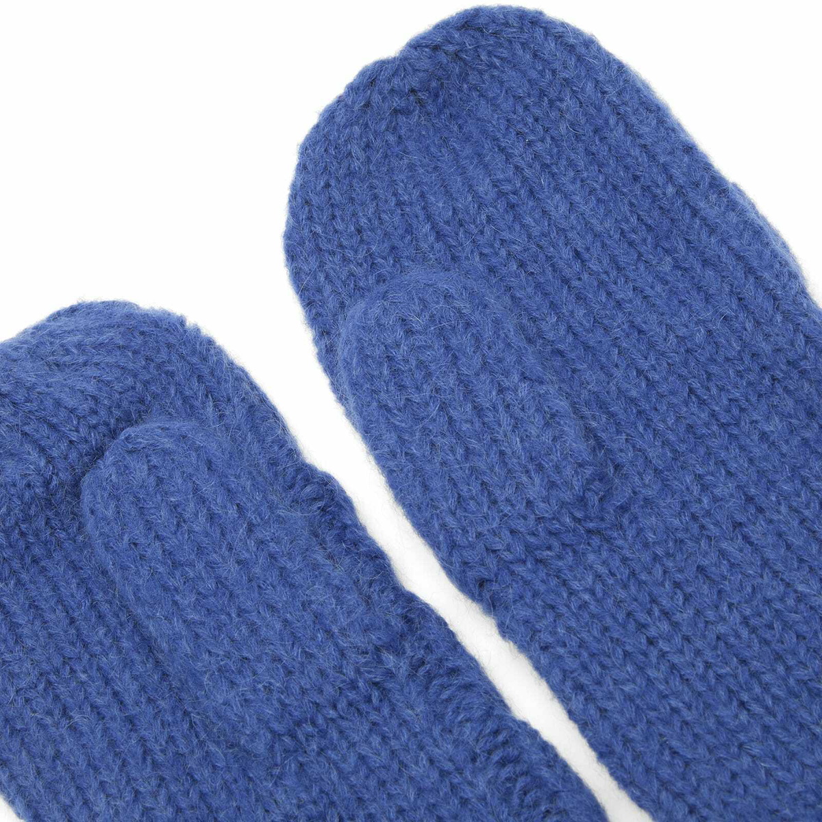 Damson Madder Women's Cable String Mittens in Blue 