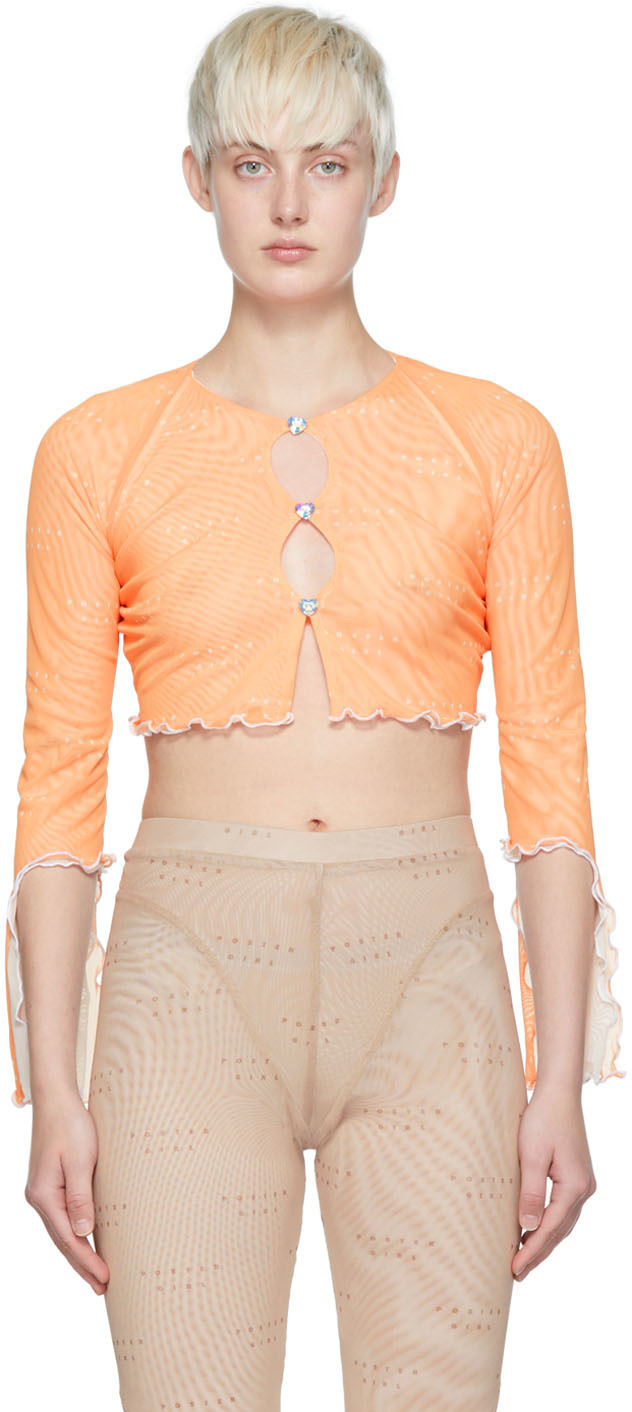 Poster Girl Orange Bedrock Long Sleeve T-Shirt