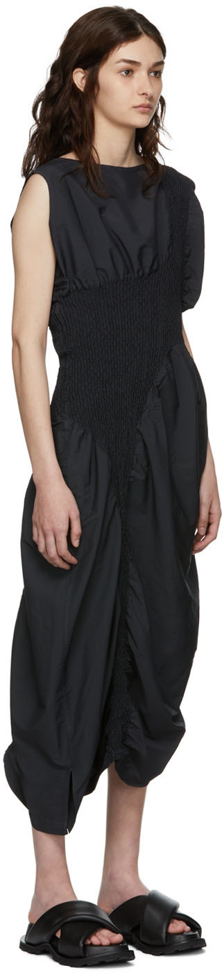 maxi dress layered Velvi - Miriam Tiered Maxi Dress - Black