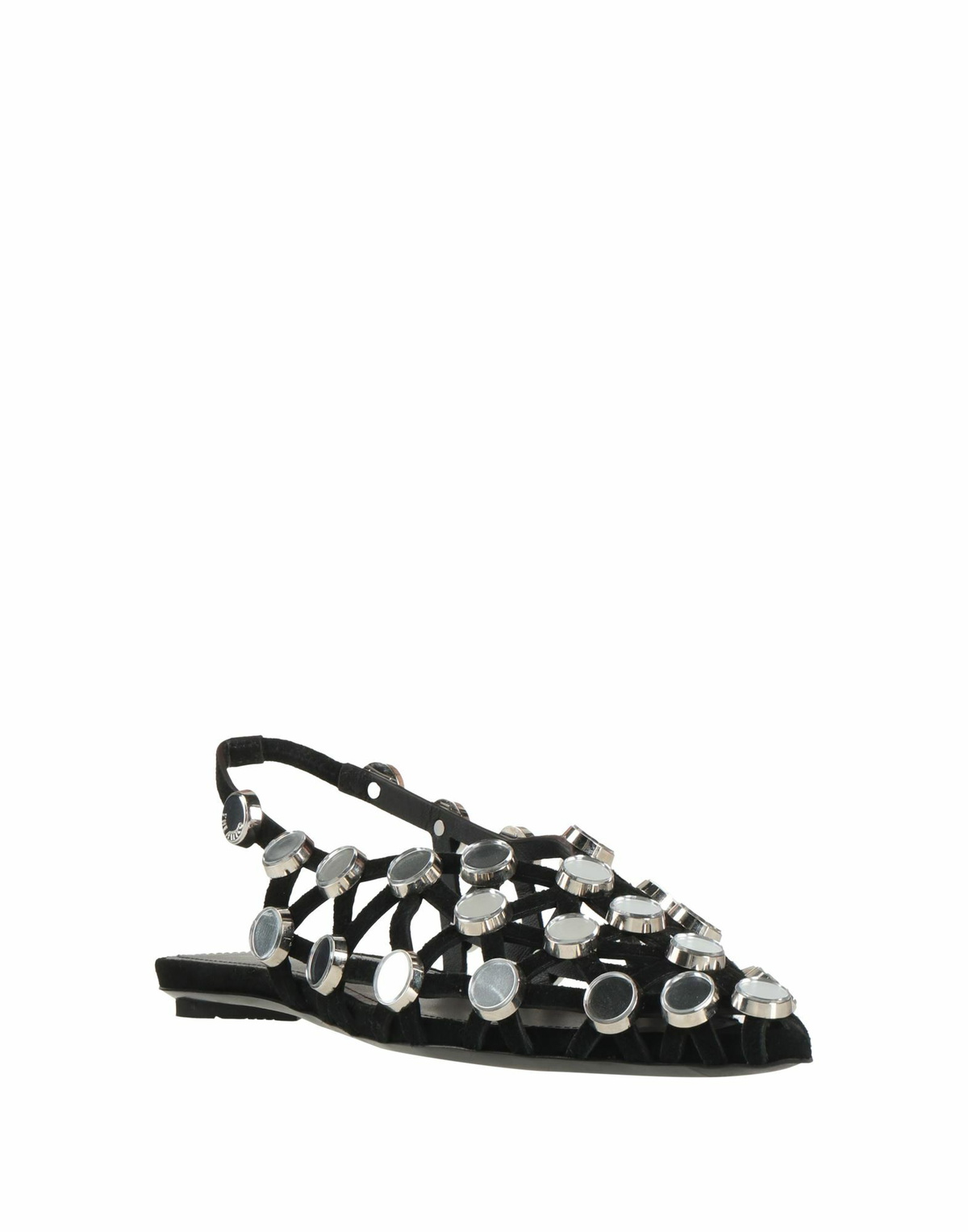 The Attico Womens Ballet flats in Black