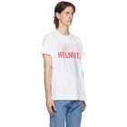 Helmut Lang White Thanks Standard T-Shirt