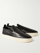 Officine Creative - Bug Leather Slip-On Sneakers - Black