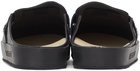 MISBHV Black Monogram Home Shoe Loafers