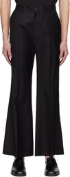 Youth Black Flared Trousers