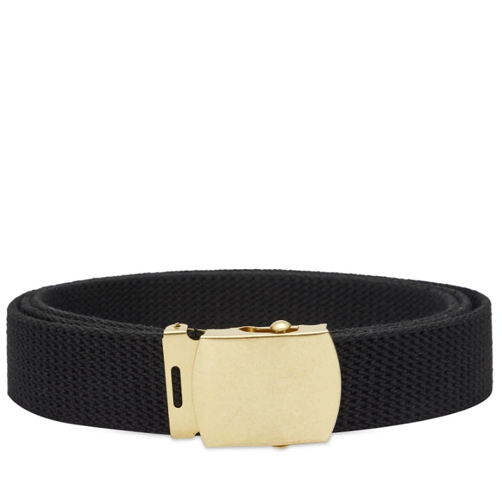 Photo: The Real McCoy's Men's The Real McCoys Trouser Uniform Belt in Black