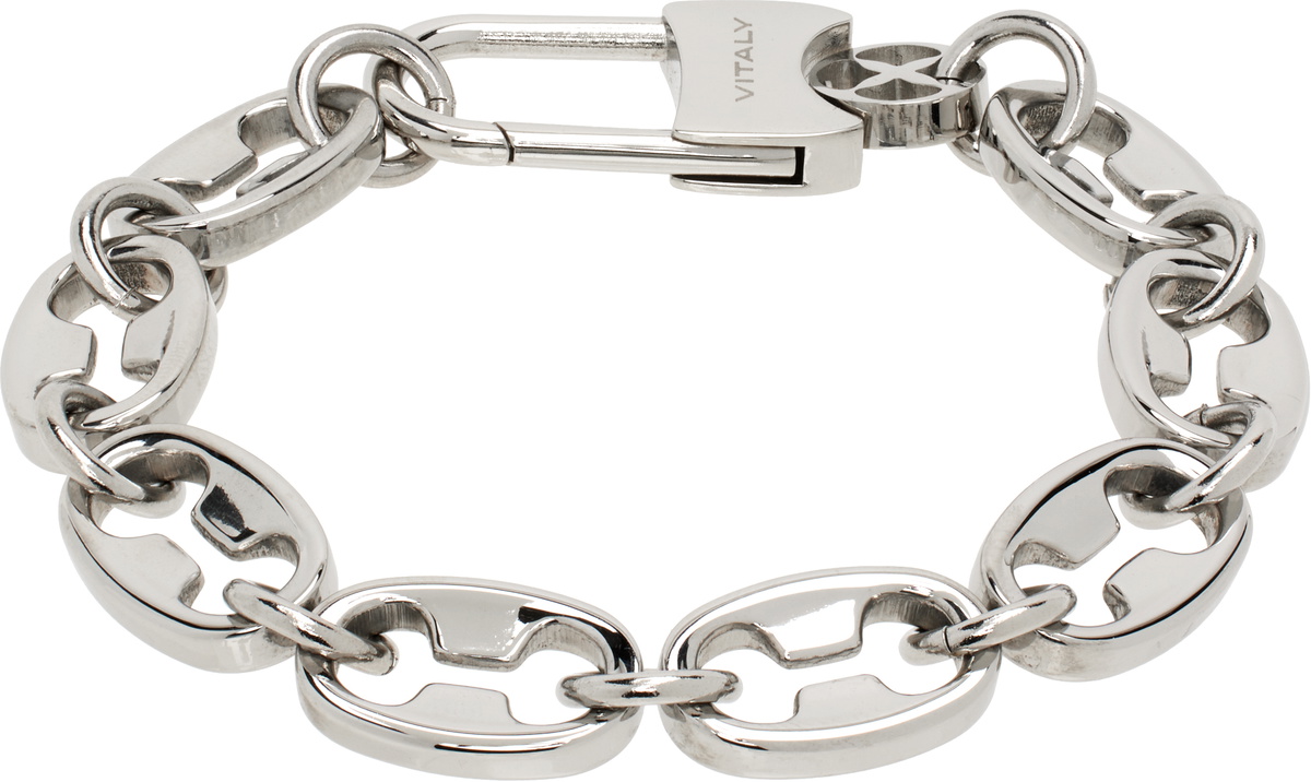 Vitaly Silver Station Bracelet