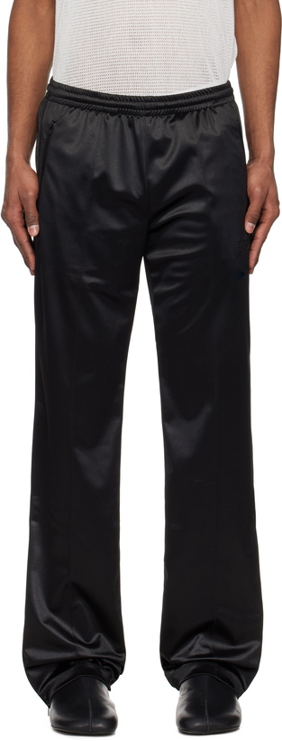 Photo: MM6 Maison Margiela Black Pinched Seams Sweatpants