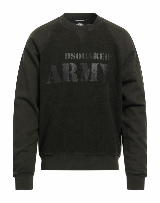 Photo: Dsquared2 Mens Sweatshirt in Dark green