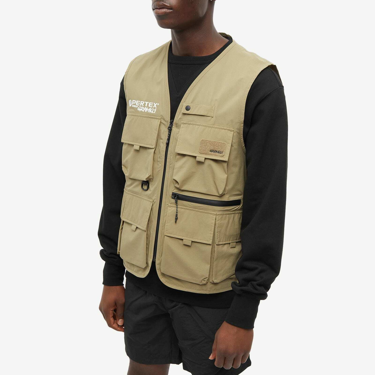 Gramicci Men's Pertex Trailside Wading Vest in Moss Gramicci