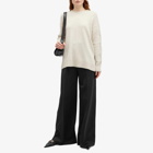 Max Mara Women's Zinnia Scuba Wide Leg Trousers in Black