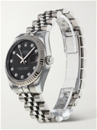 ROLEX - Pre-Owned 2008 Datejust Automatic 31mm Oystersteel, 18-Karat White Gold and Diamond Watch, Ref. No. 178274