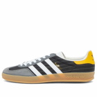 Adidas Gazelle Indoor in Core Black/White/Gum