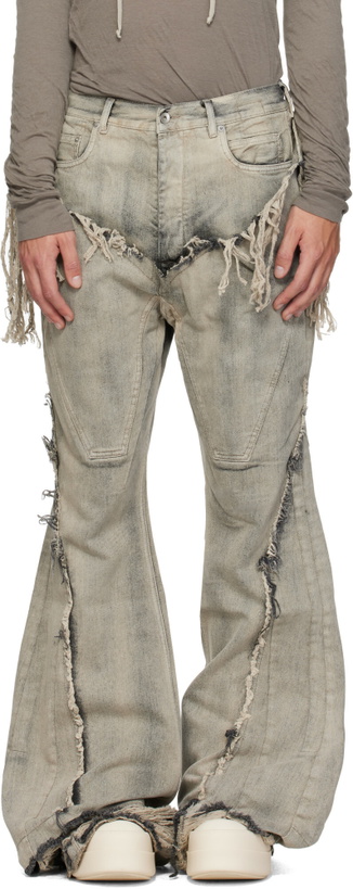 Rick Owens Drkshdw Black Easy Nagakin Jogger Jeans Rick Owens Drkshdw
