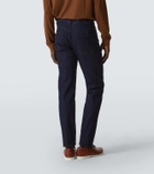 Kiton Low-rise slim jeans