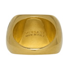 Versace Gold and Black Varsity Ring