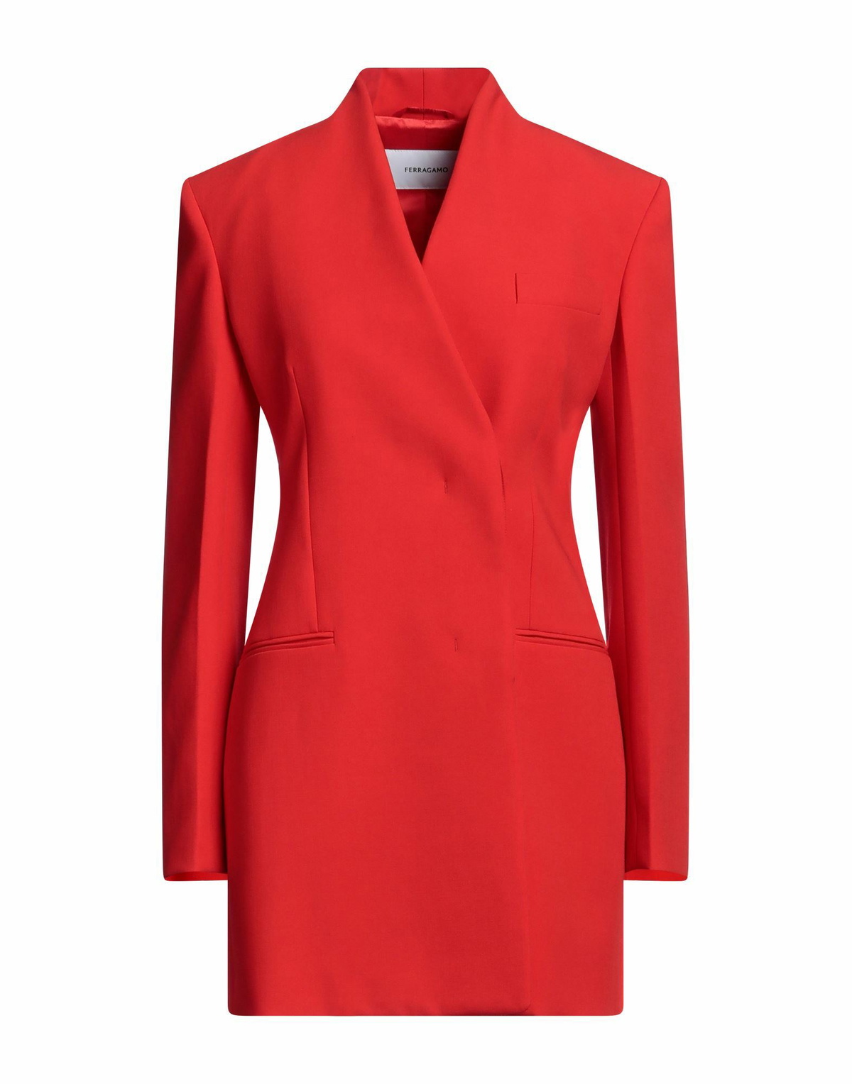 Ferragamo Womens Blazer in Red