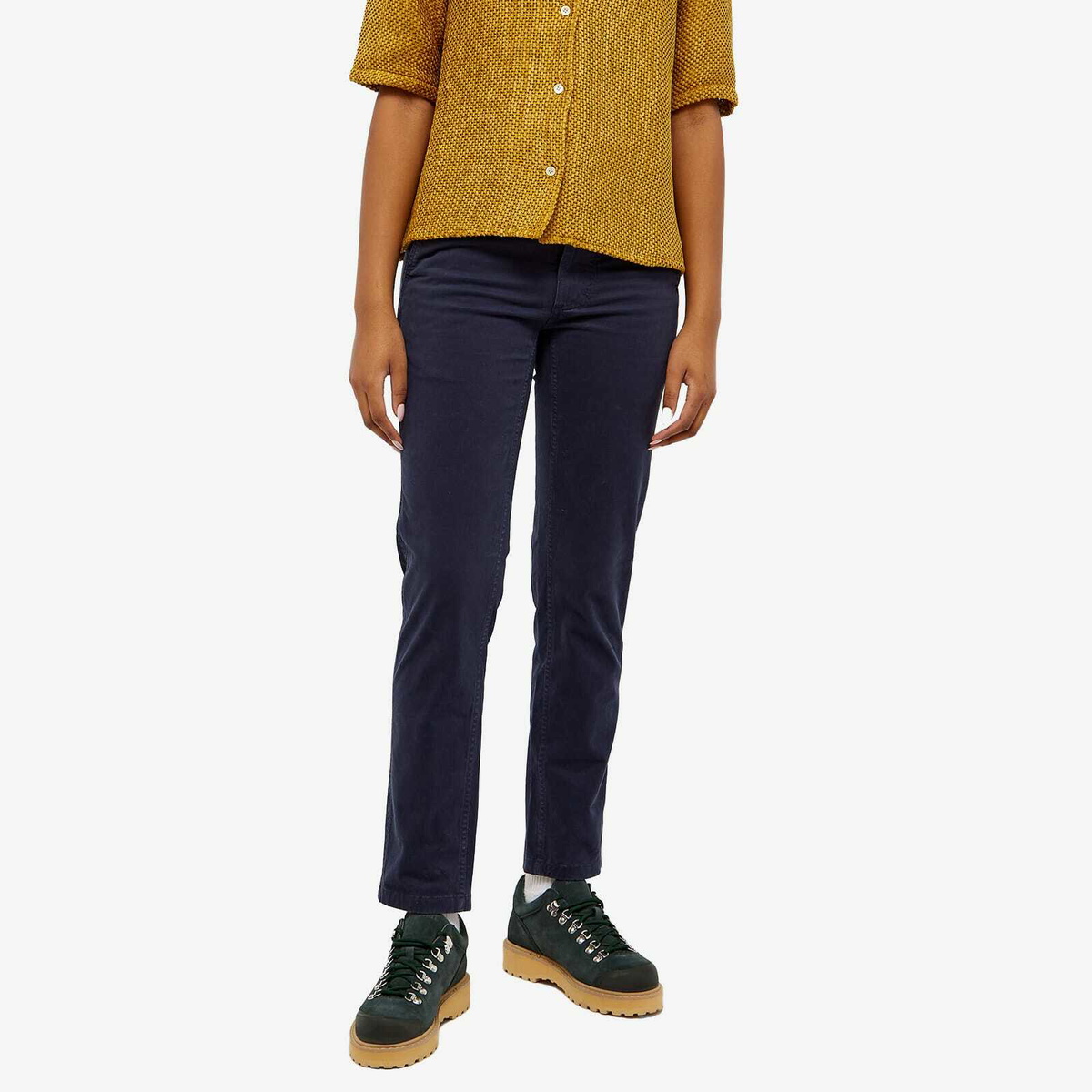 Gramicci Women's Tapered Pant in Double Navy
