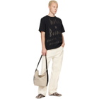 Wales Bonner White & Burgundy Dakar Loafers