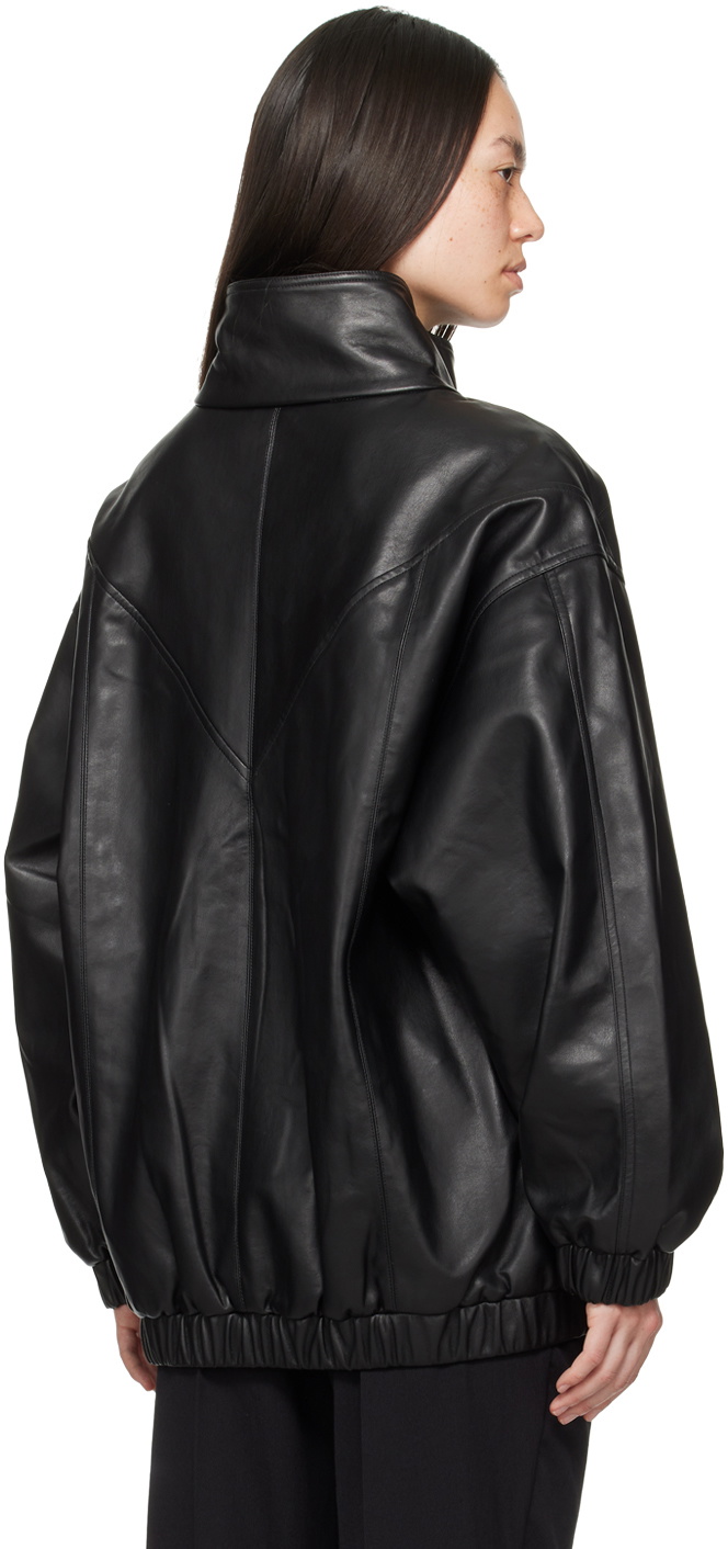 The Garment Black Mumbai Leather Jacket