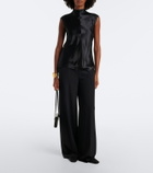 Fforme Rhea satin top