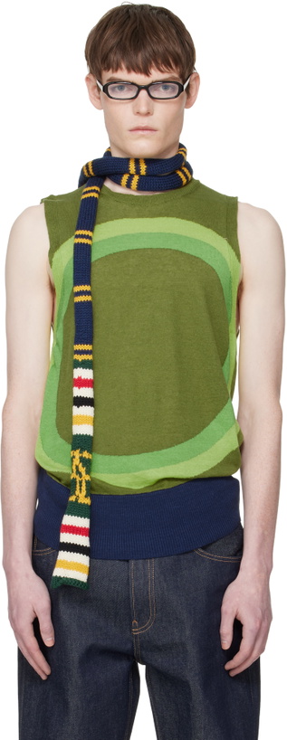 Photo: Edward Cuming Green Vortex Tank Top