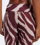 Bananhot Bowie zebra-pants wide-leg pants