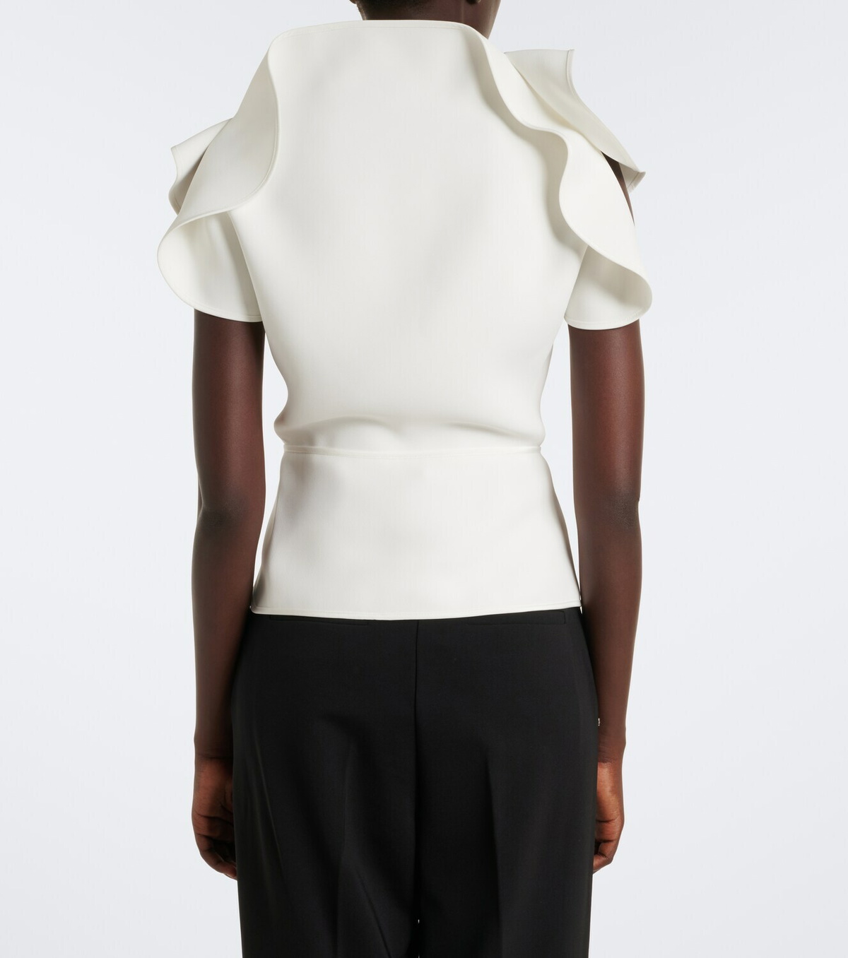 Maticevski Whirl draped top