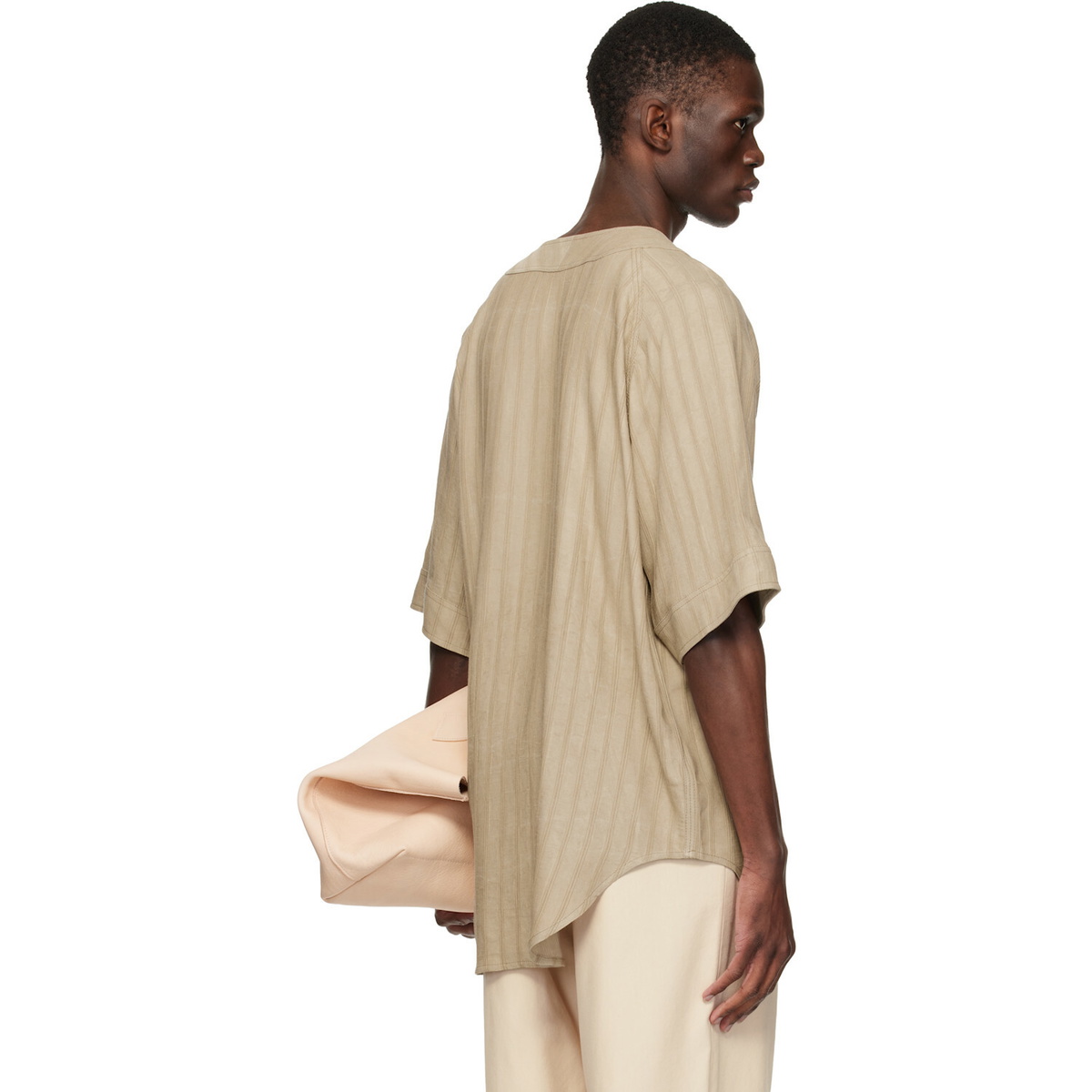 colbo Beige Baseball Shirt