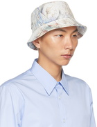 Alexander McQueen Multicolor Blake Illustration Dante Bucket Hat