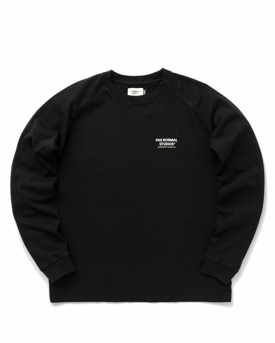 Photo: Pas Normal Studios Off Race Pns Long Sleeve Tee Black - Mens - Longsleeves