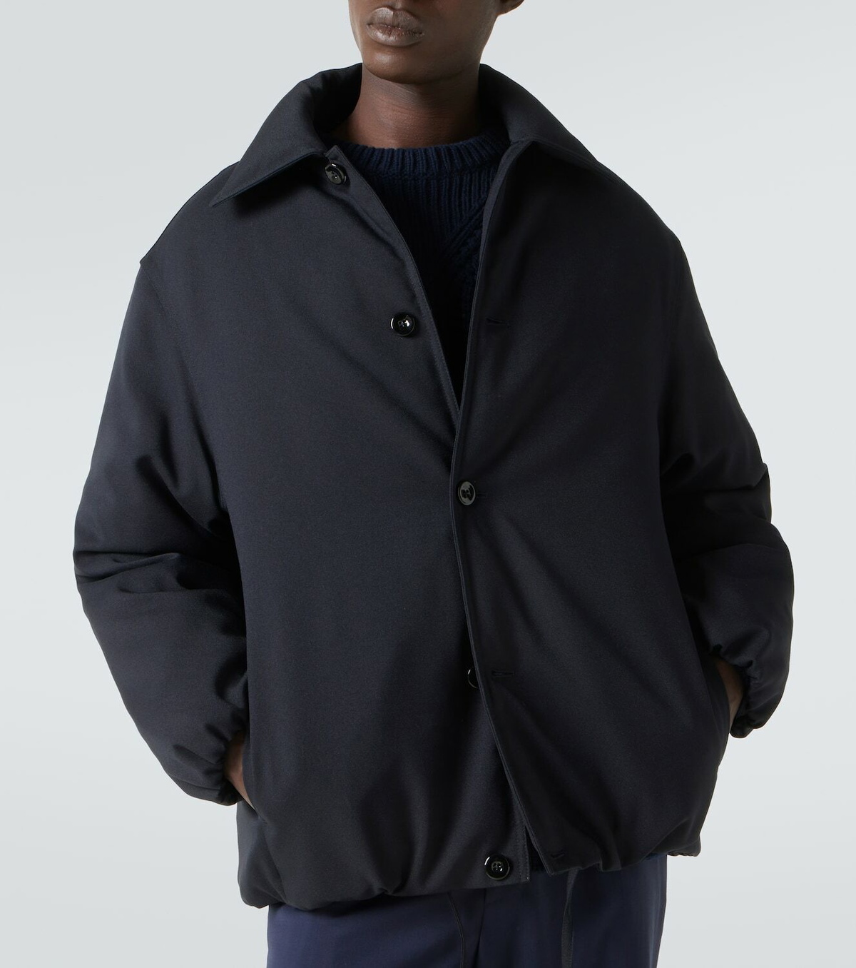 Jil Sander Gathered down jacket