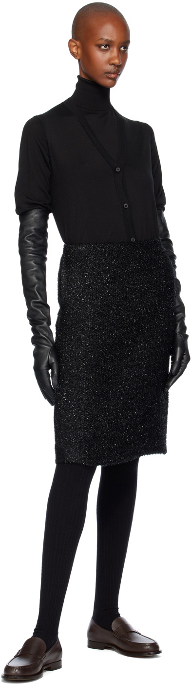 The Row Black Harrell Vest