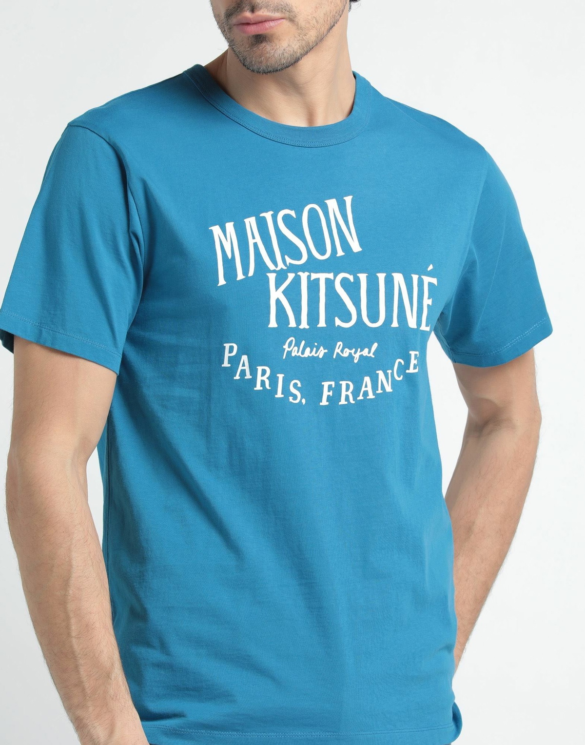 Maison Kitsuné Mens T-shirt Azure