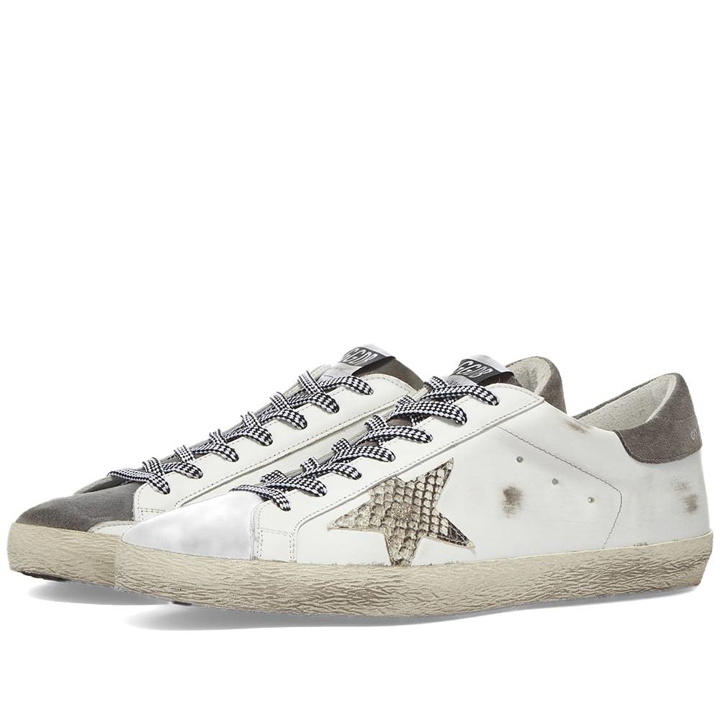 Photo: Golden Goose Super-Star Leather Sneaker