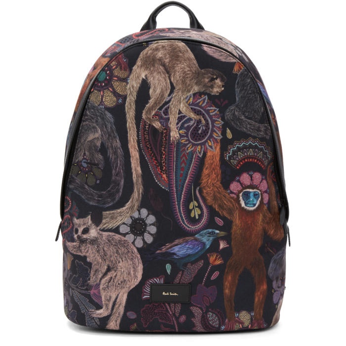 Photo: Paul Smith Multicolor Monkey Backpack 