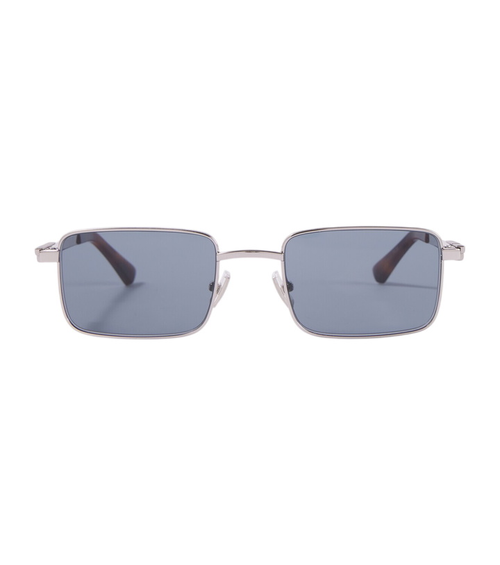 Photo: Bottega Veneta Classic rectangular sunglasses