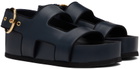 NEOUS Navy Cher Sandals
