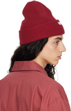 Won Hundred Red Staff Beanie