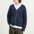 Bound Men's Parker Alpaca Cardigan in Navy